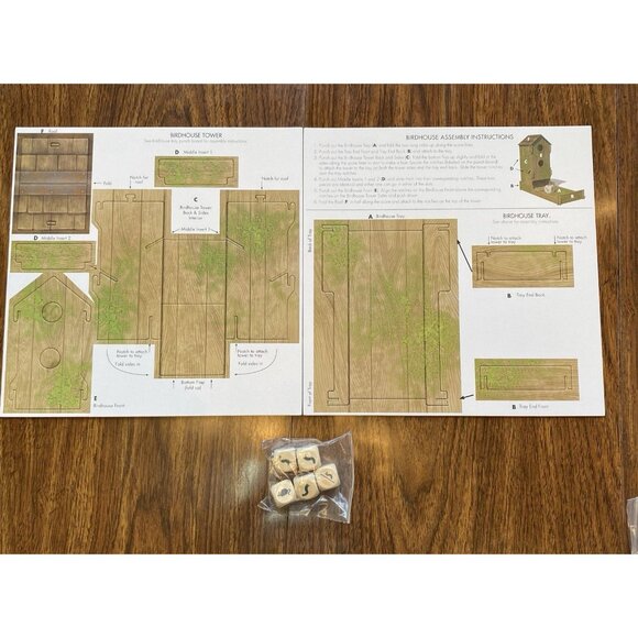Wingspan Birdfeeder Dice Tower Official Replacement New Wooden Dice - Picture 1 of 5